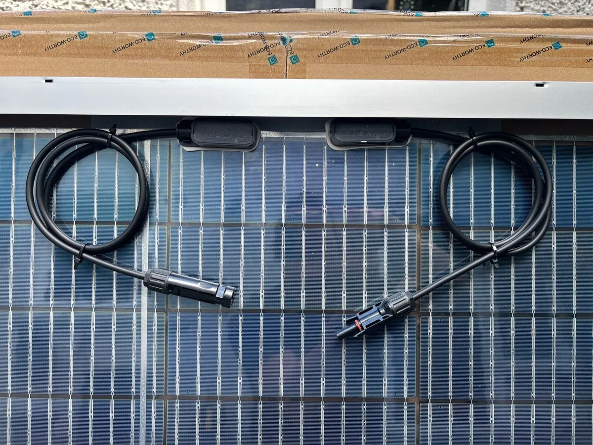 120W 12V Solar Panel Kit for Camper Boat Shed - Image 2