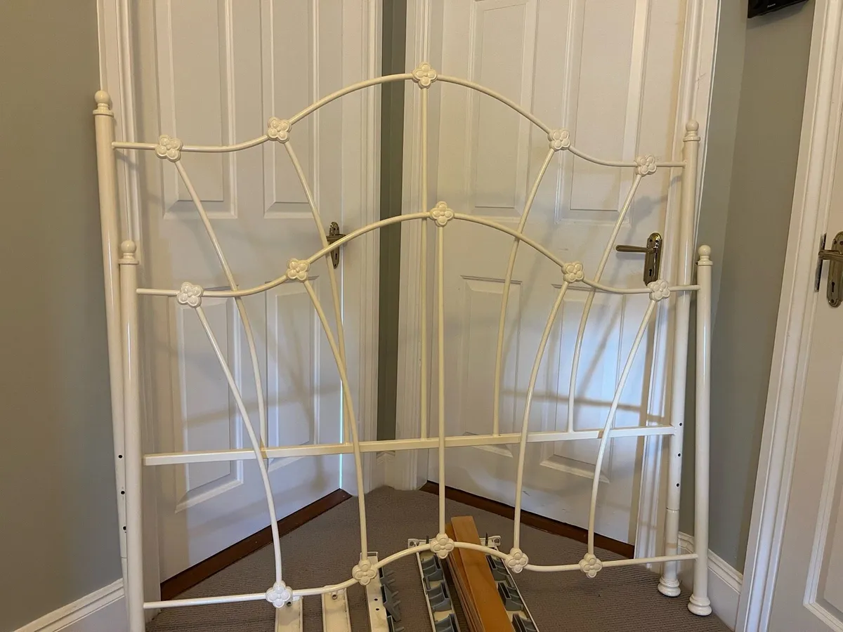 Cast Iron Double Bed - Image 2