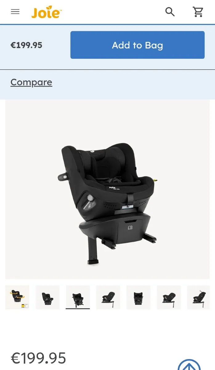 2 x Joie I Spin Safe Car Seats for €95 each - Image 4