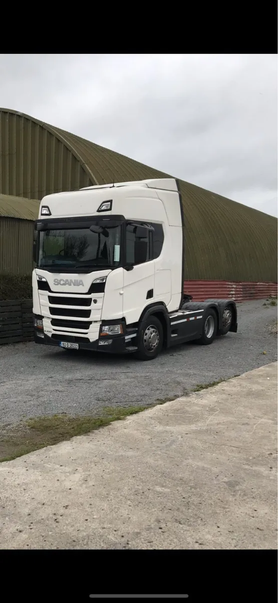 Scania r450 & flat trailer &Curtainsider - Image 2