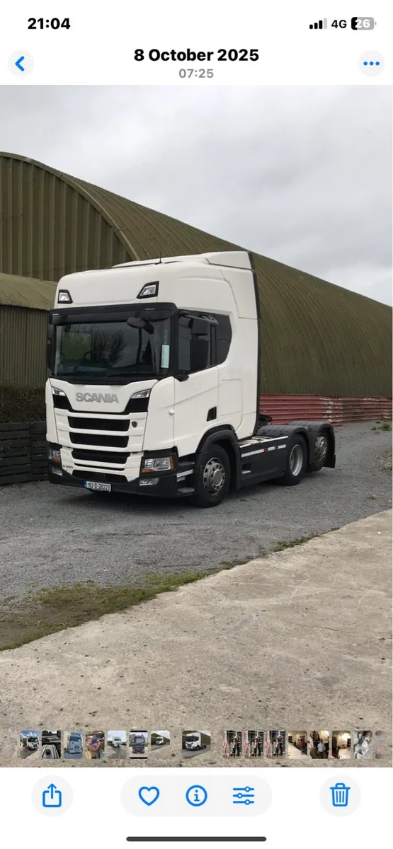 Scania r450 & flat trailer &Curtainsider - Image 4