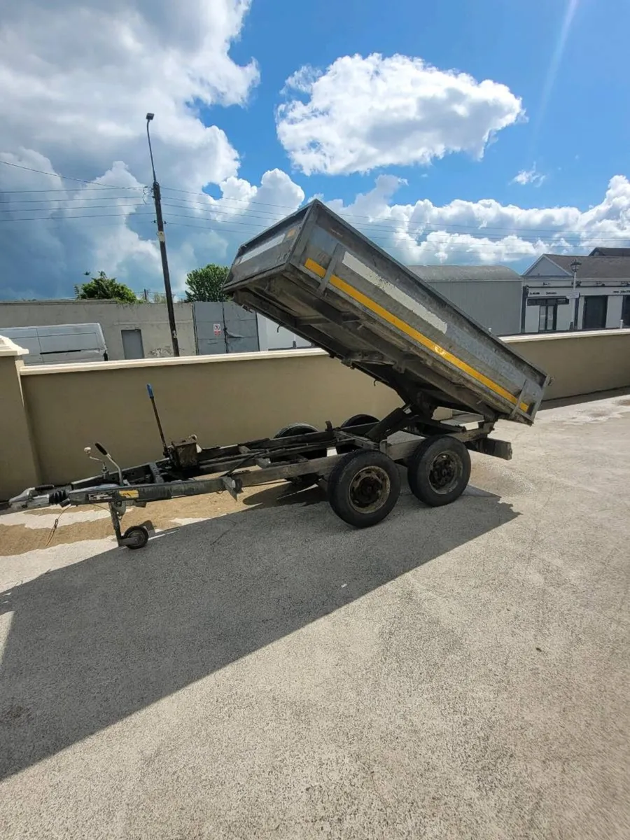 8x5 indespension tipper trailer fully serviced - Image 1