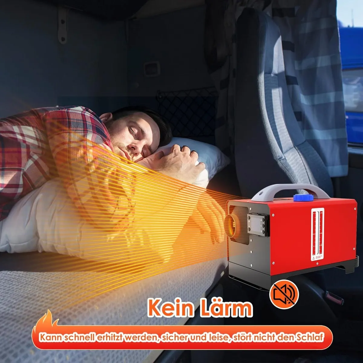12 V 8 kW Diesel Heater, Remote, LCD - Image 4