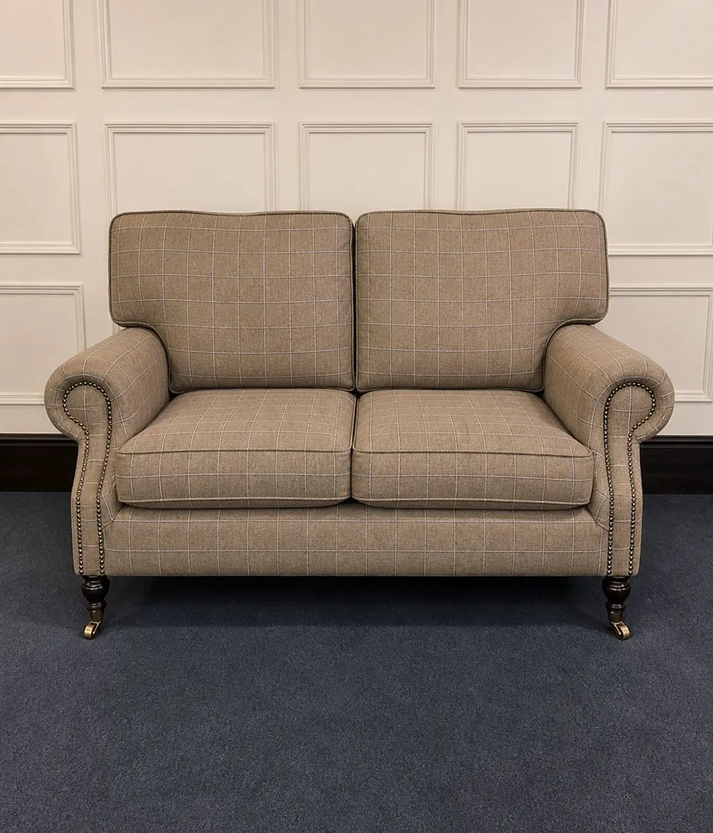 2-Seater Fabric Sofa – Classic Style