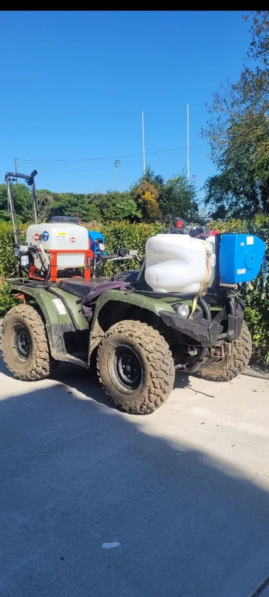 Quad spraying for Hire