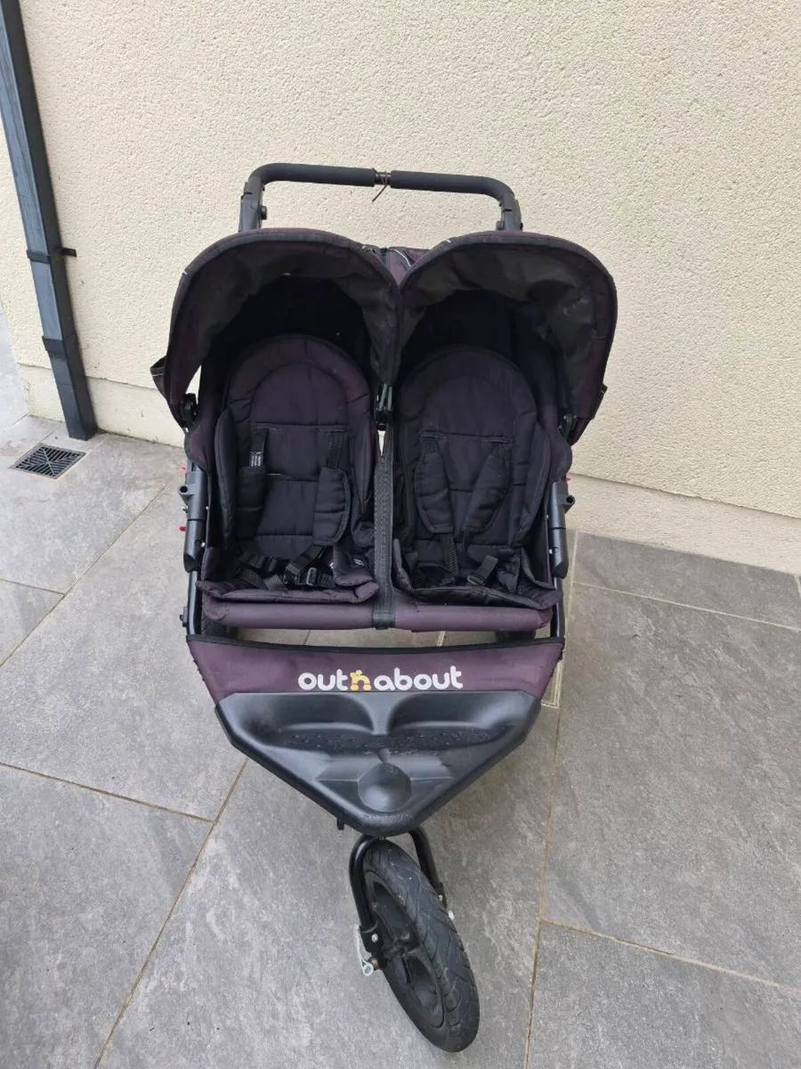 Out and About Double Buggy - Image 1