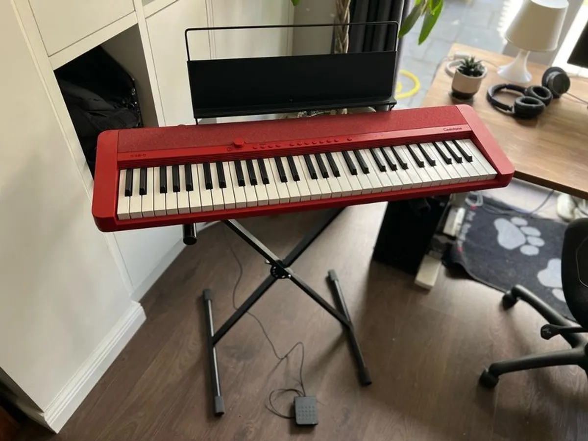 Red Casio CasioTone CT-S1RD - Image 2