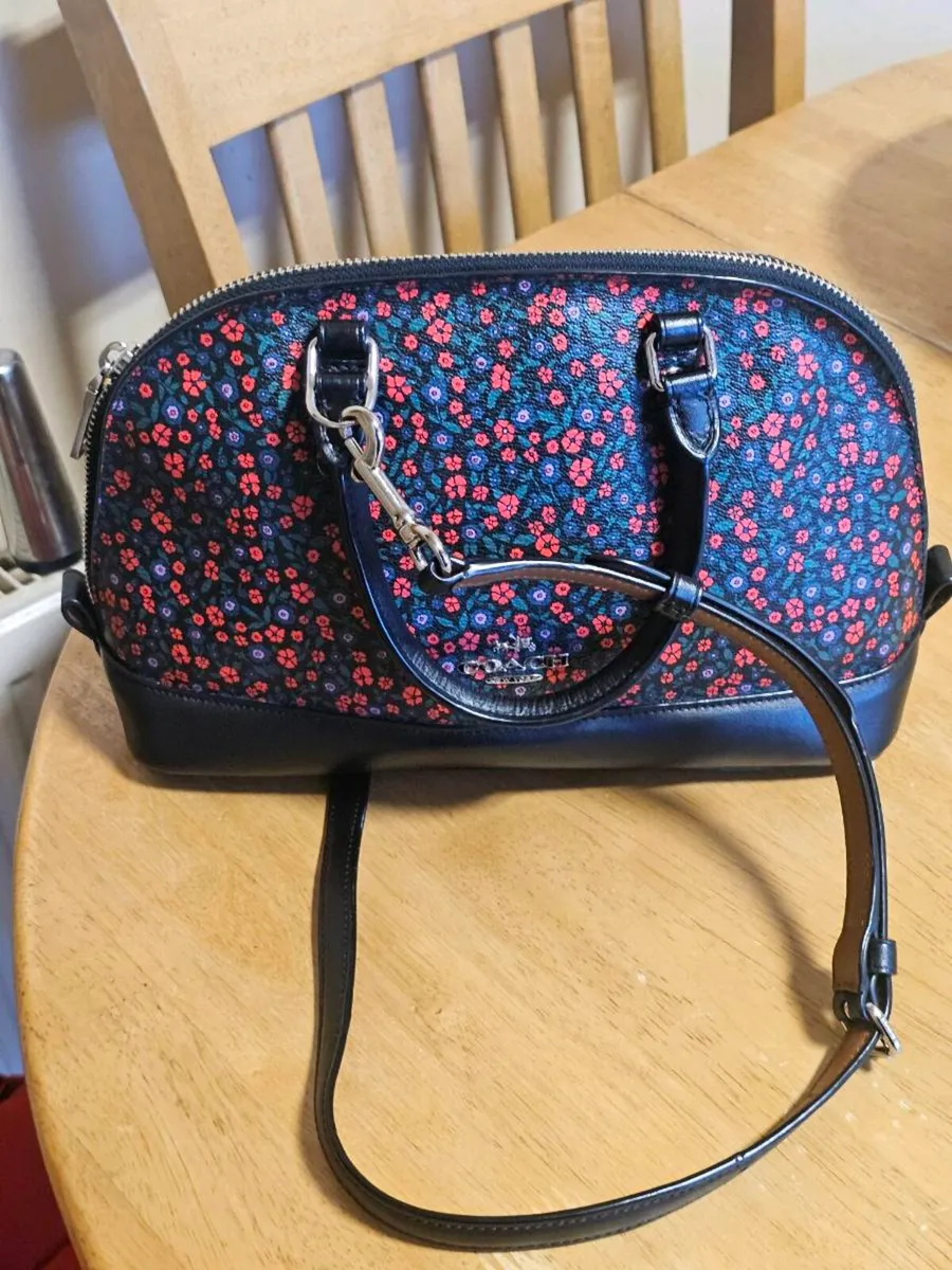 Coach "Sierra" Leather Small Hand/Shoulder Bag - Image 1