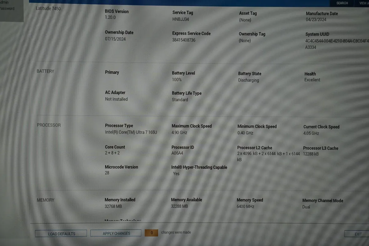 Dell Latitude 7450 14" |  Ultra 7 165U | 32GB DDR5 - Image 2