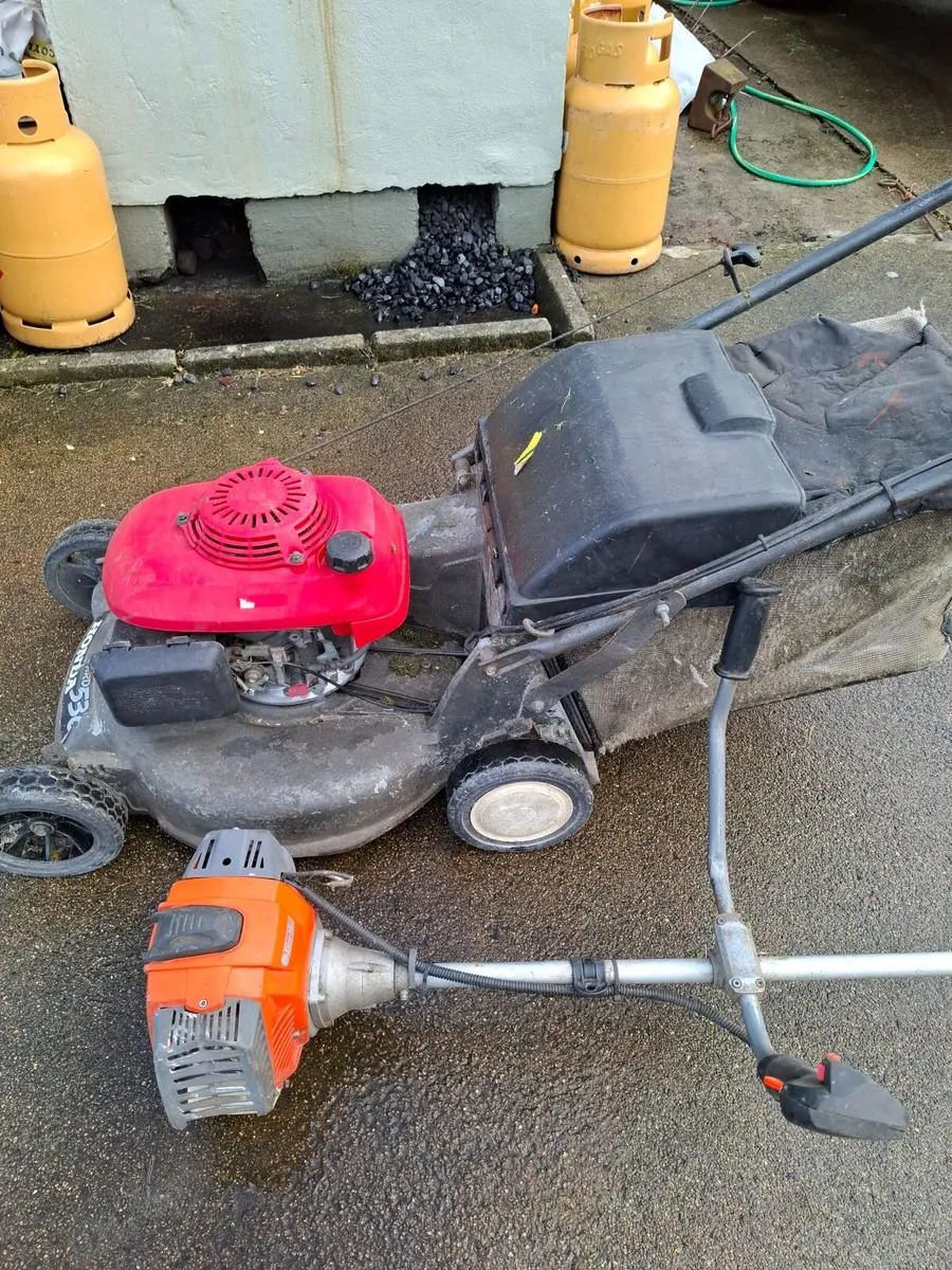 Lawnmower and strimmer - Image 1