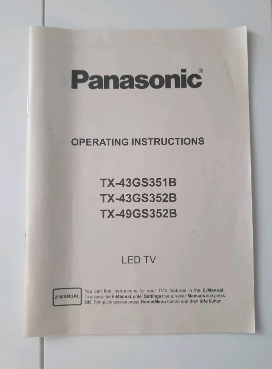 TV Manual - Image 1