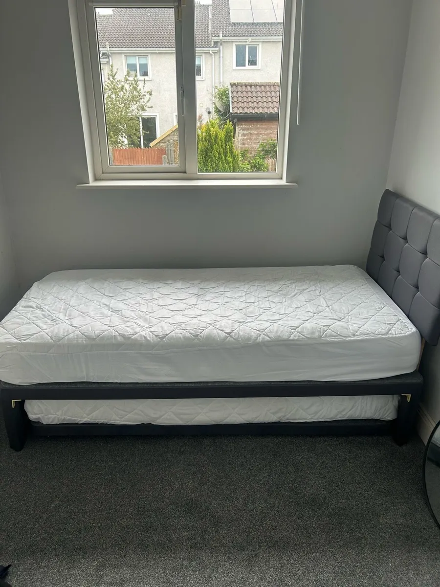 Single bed with pull out guest bed - Image 2