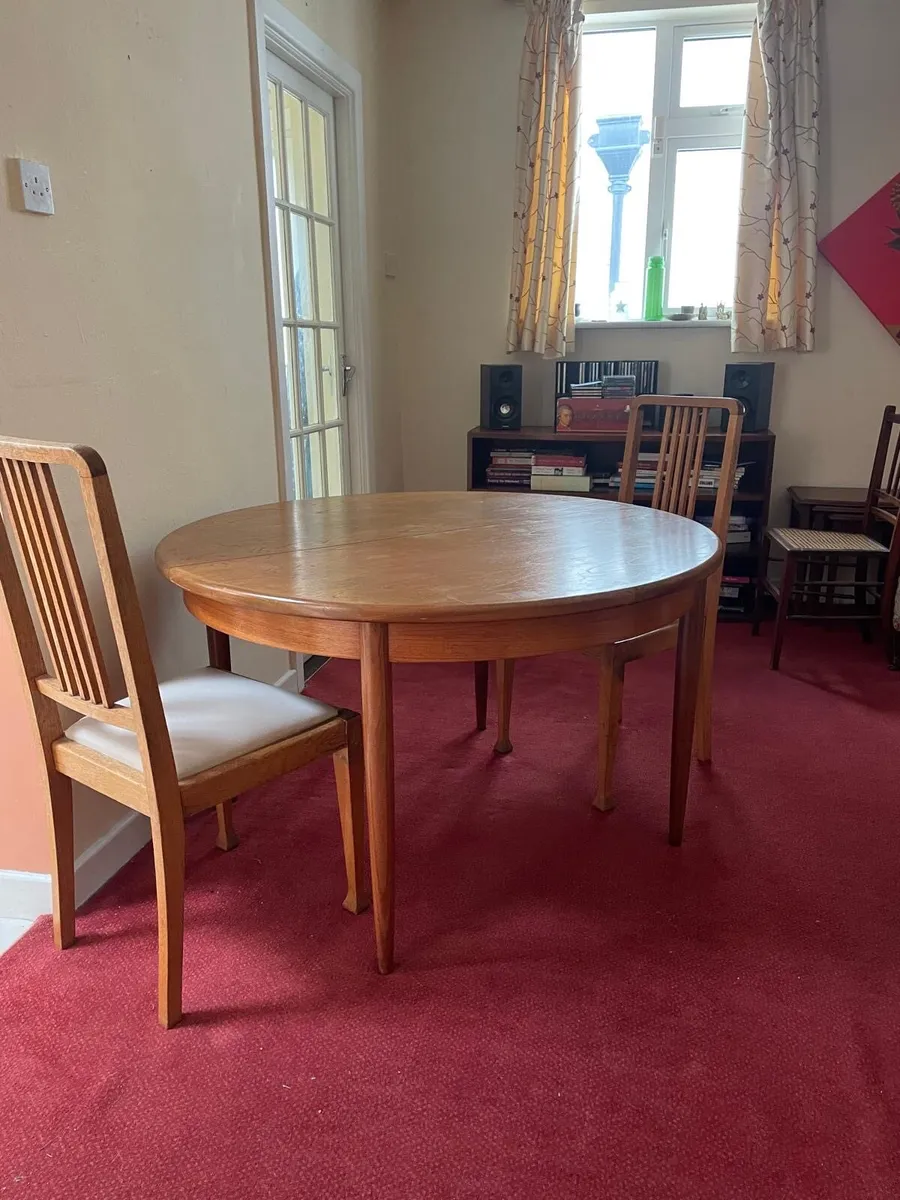 Table oak extendable - Image 4