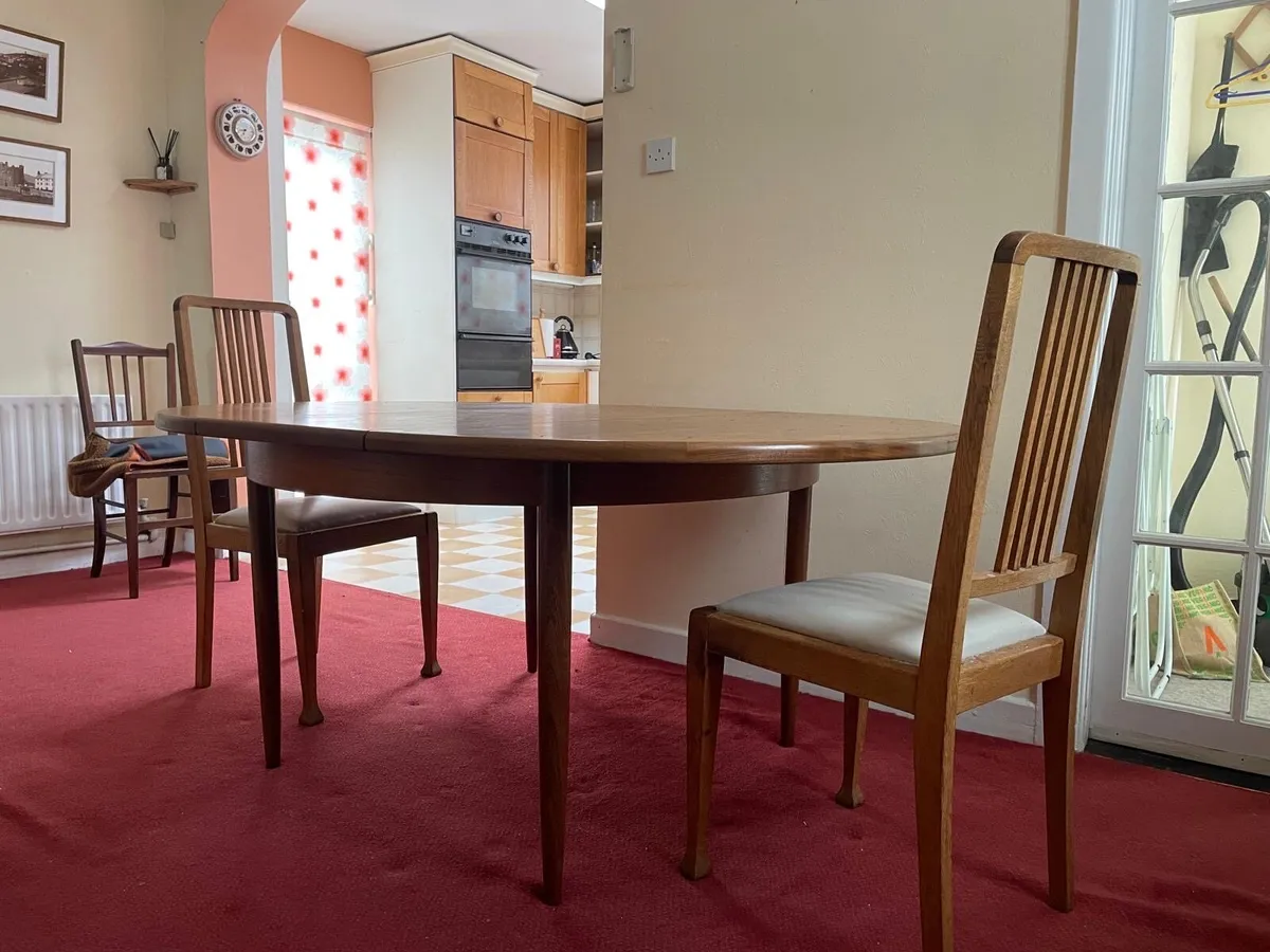 Table oak extendable - Image 2