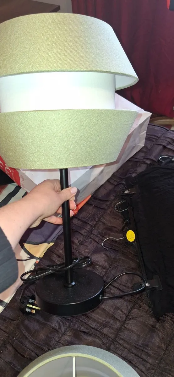 Table Lamp and Lampshade - Image 4