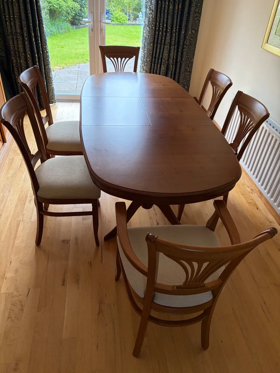 Dining Table and Chairs - Image 1