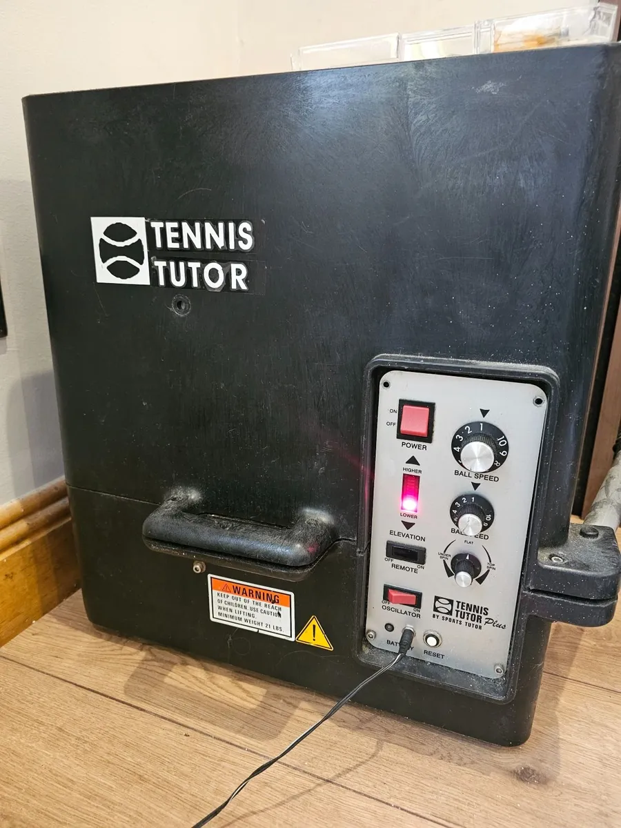 Tennis Tutor Plus Ball Machine - Image 3