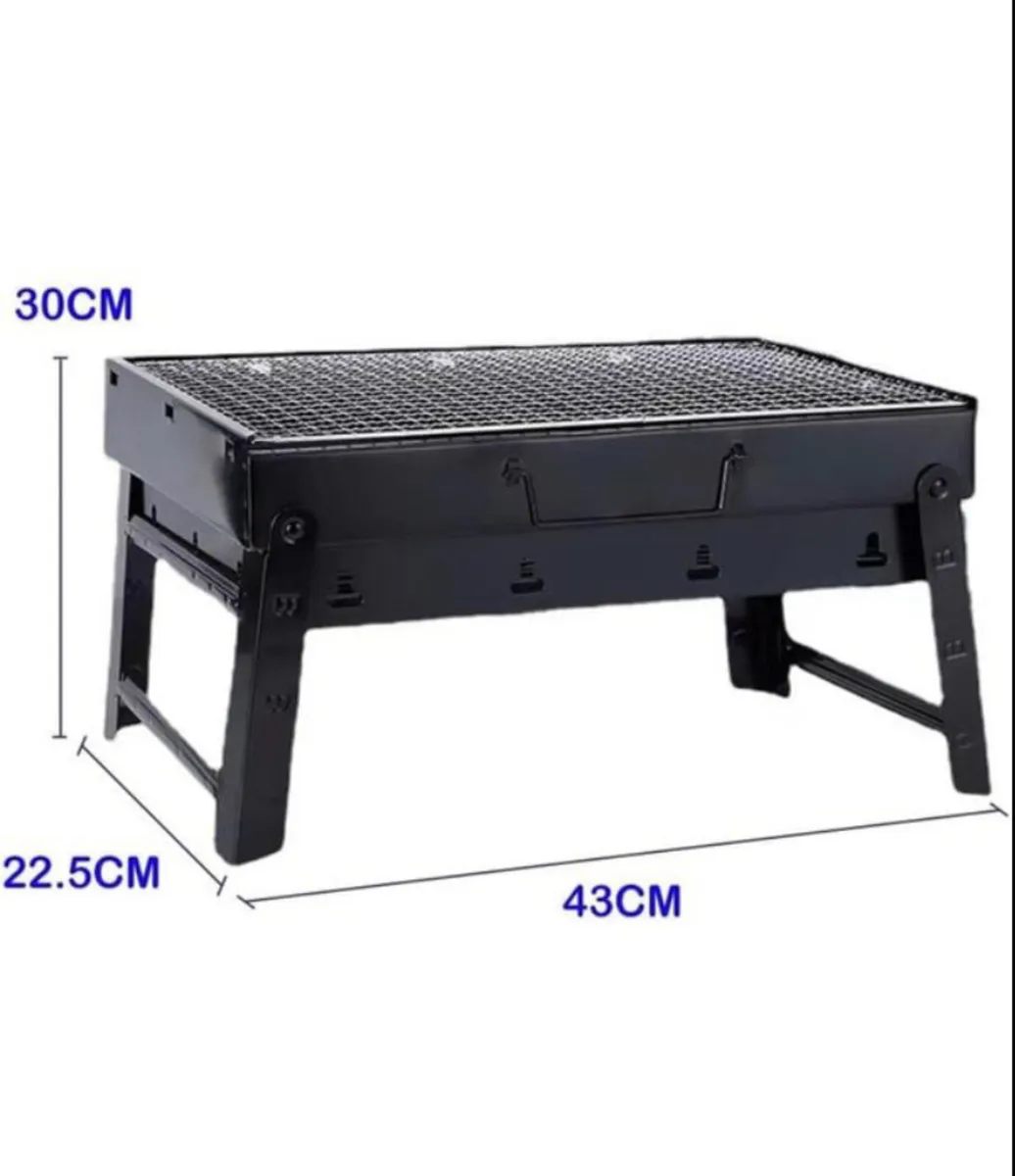 Portable reusable bbq camping grill - Image 1
