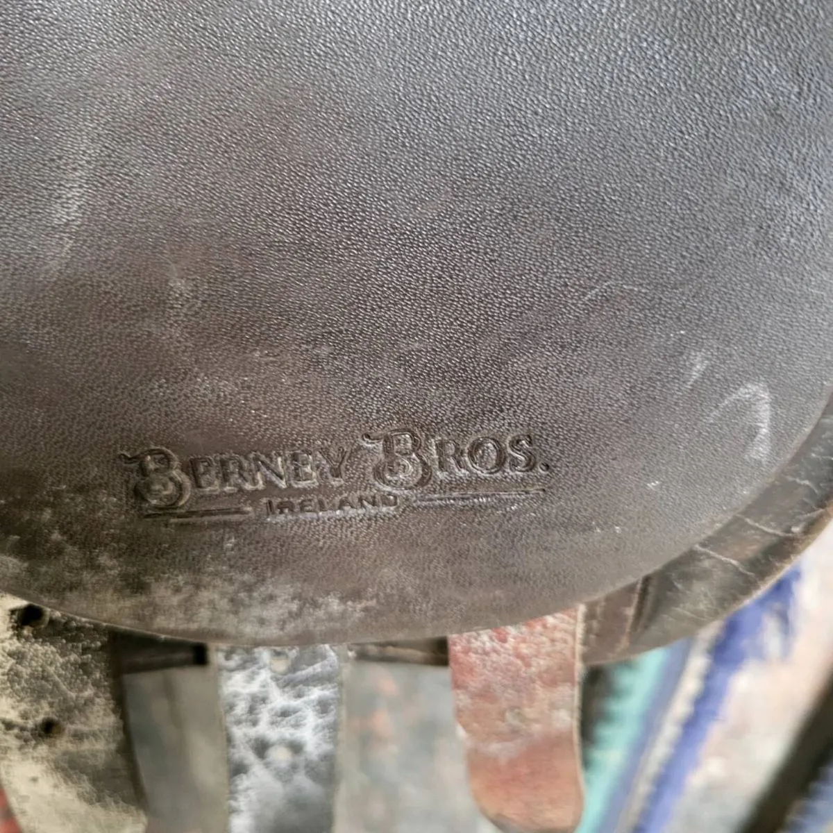 Berneys GP 17" medium width saddle black - Image 3
