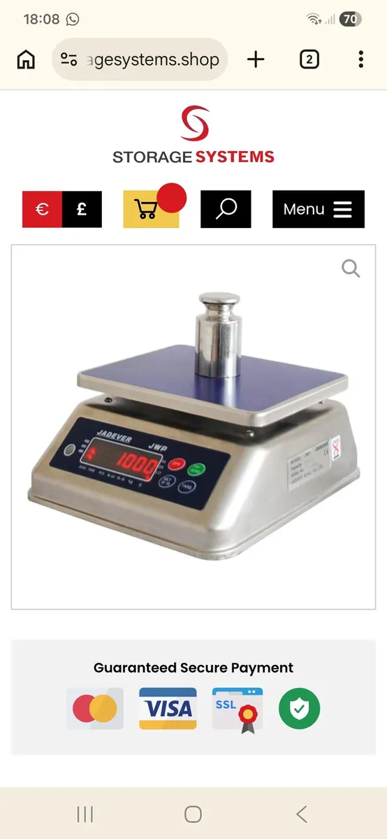 Weighing scales