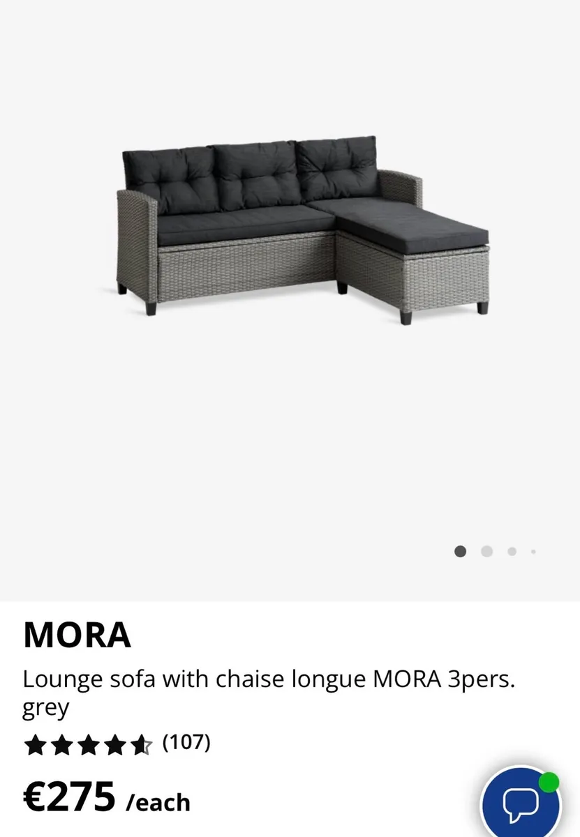 Jysk corner garden sofa - Image 2