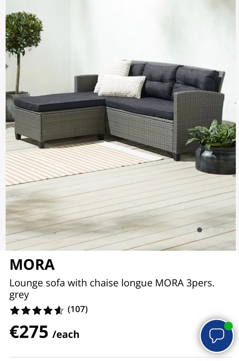 Jysk corner garden sofa - Image 3