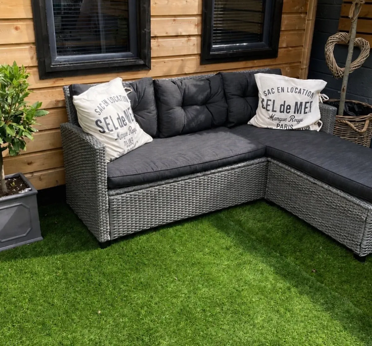 Jysk corner garden sofa - Image 4