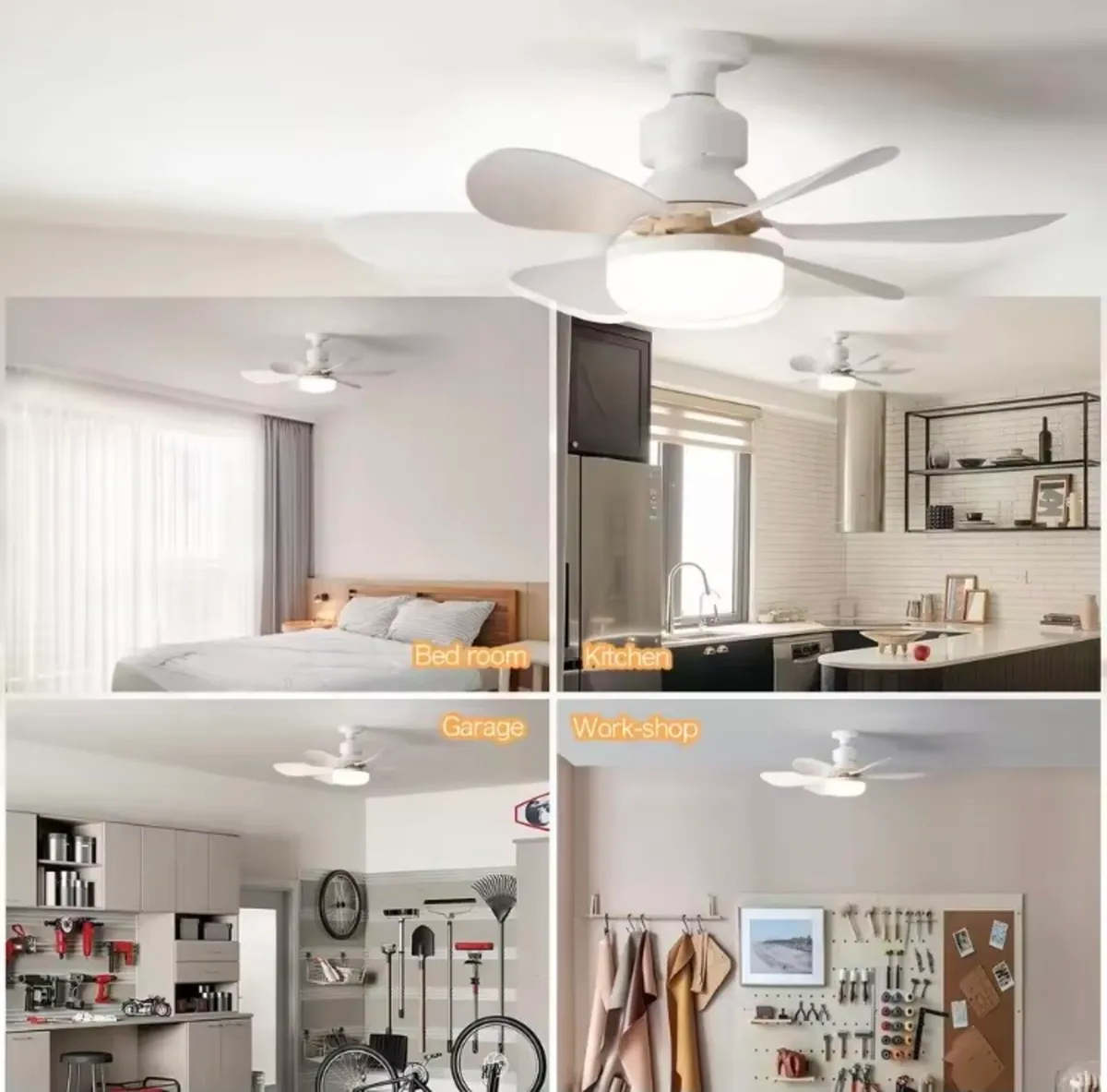 Ceiling fan light with remote - Image 2