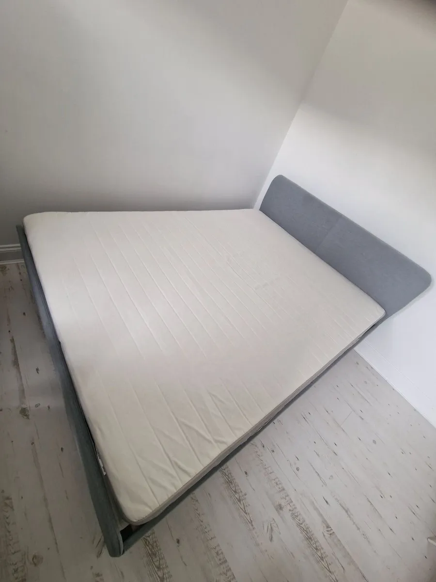 BEDFRAME AND MATRESS - Image 1