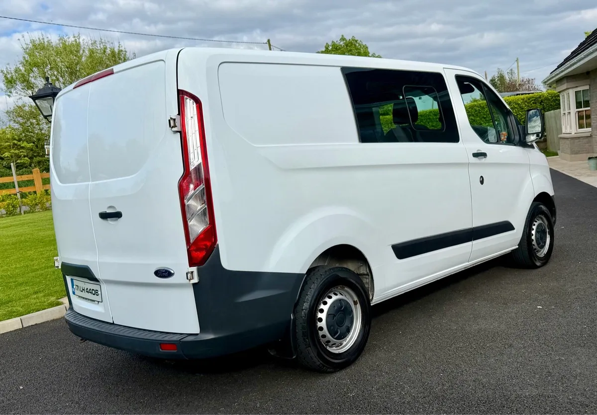 2017 Transit Custom 2.0 Crew-cab €333 Tax - Image 3