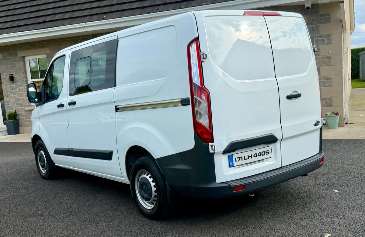 2017 Transit Custom 2.0 Crew-cab €333 Tax - Image 4