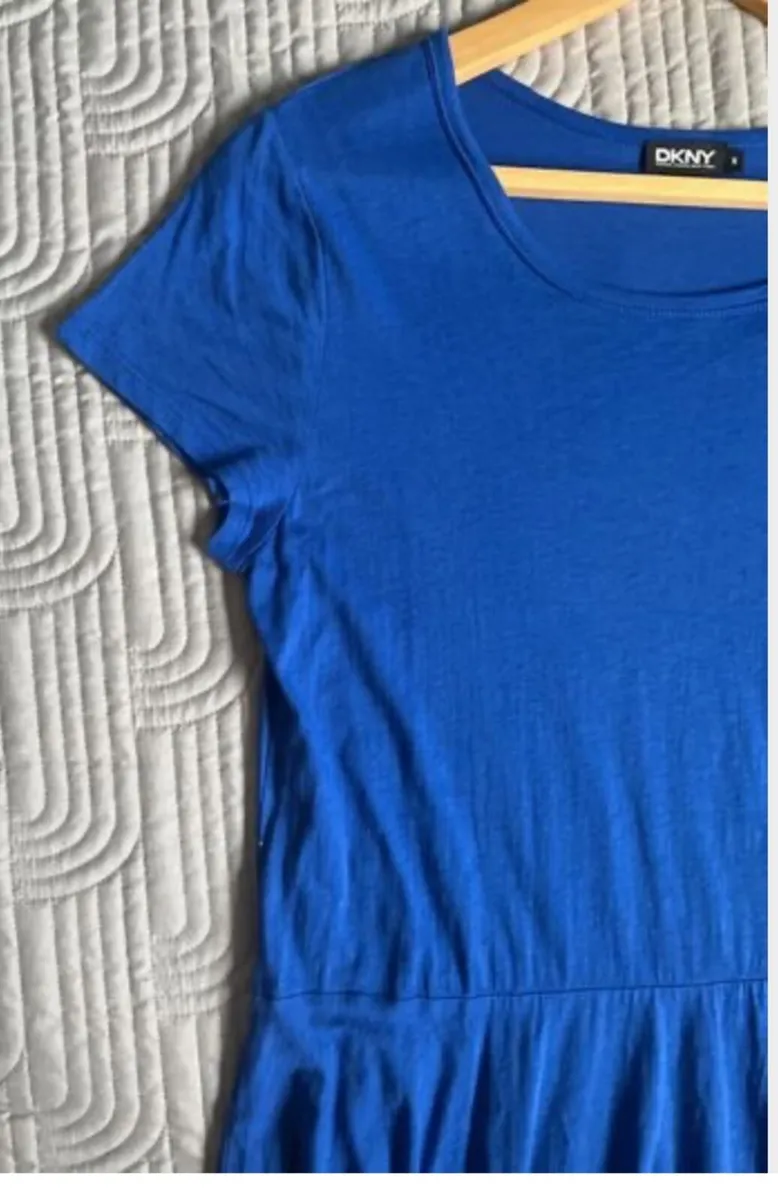 DKNY Blue dress Size M - Image 3