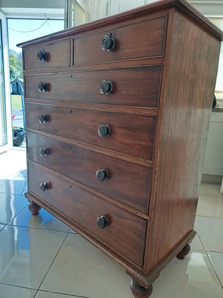 Antique chest of drawers - Image 4