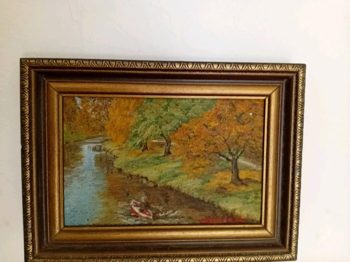 oil on board river avon by cynthia young  santa fe - Image 2