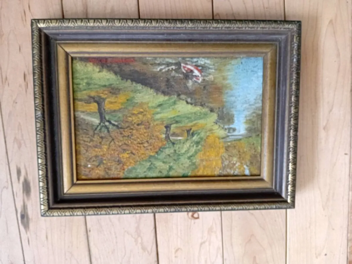 oil on board river avon by cynthia young  santa fe - Image 3