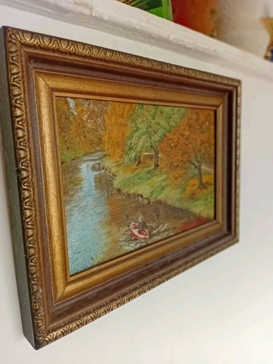 oil on board river avon by cynthia young  santa fe - Image 4