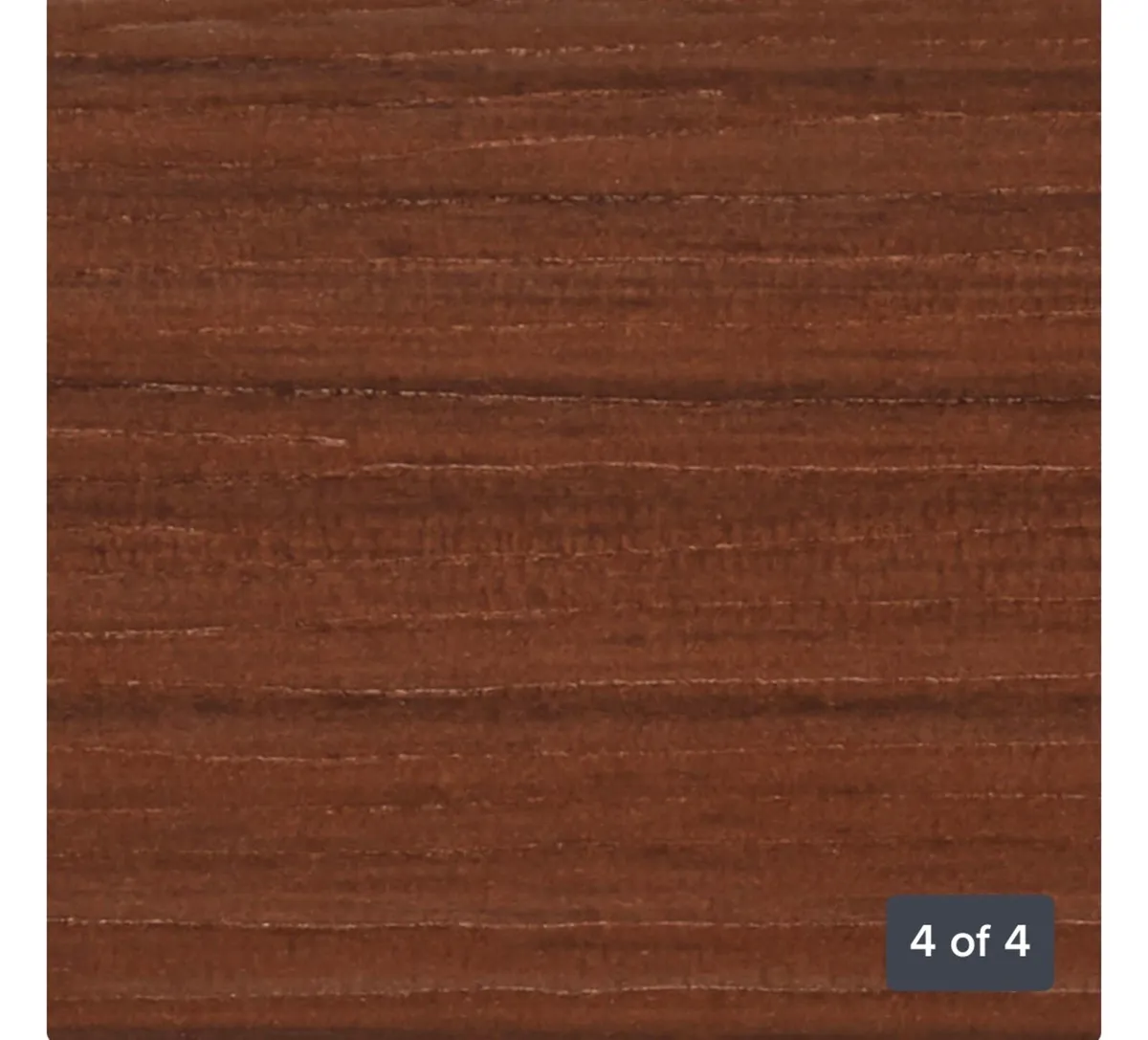 7x Venetians faux wood burnt wood - Image 2