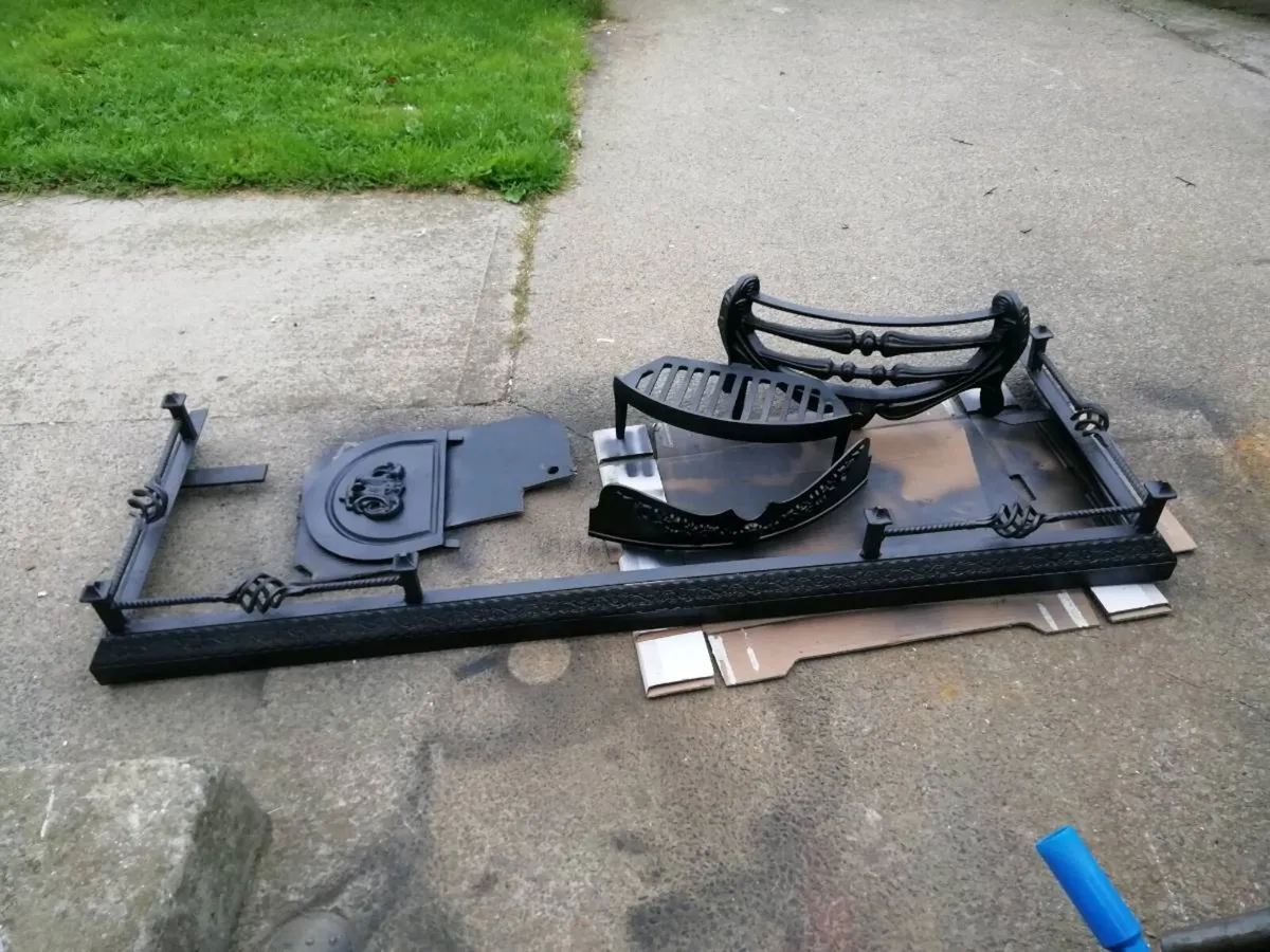 Cast iron fire gaurd for sale
