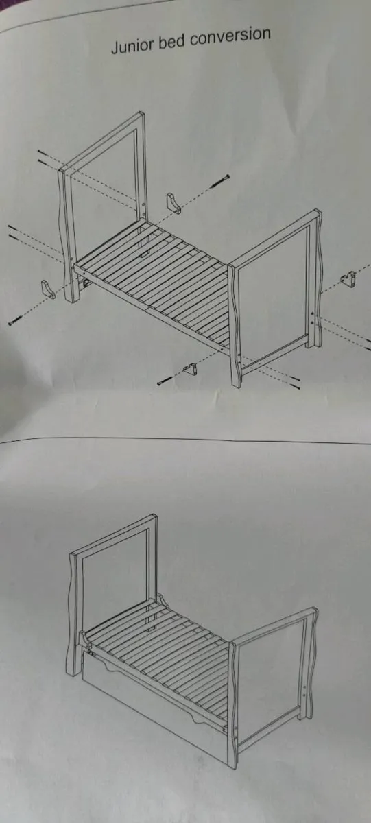 Baby Cot - Image 3