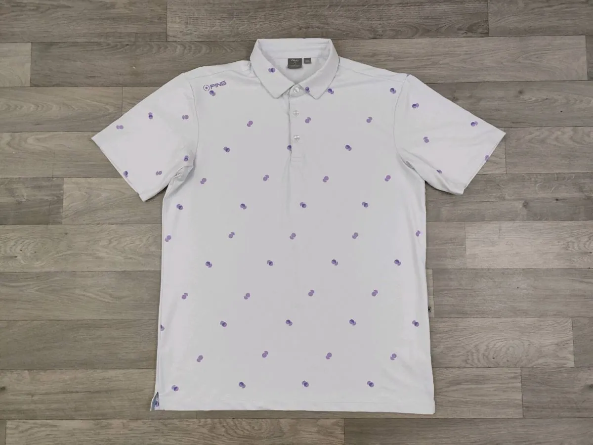 Ping Golf Polo Shirt Mens Medium - Image 1