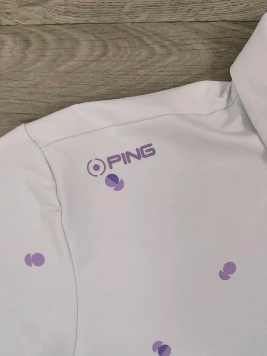 Ping Golf Polo Shirt Mens Medium - Image 3