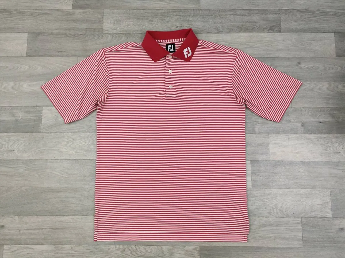 FootJoy FJ Golf Polo Shirt Mens Medium - Image 1