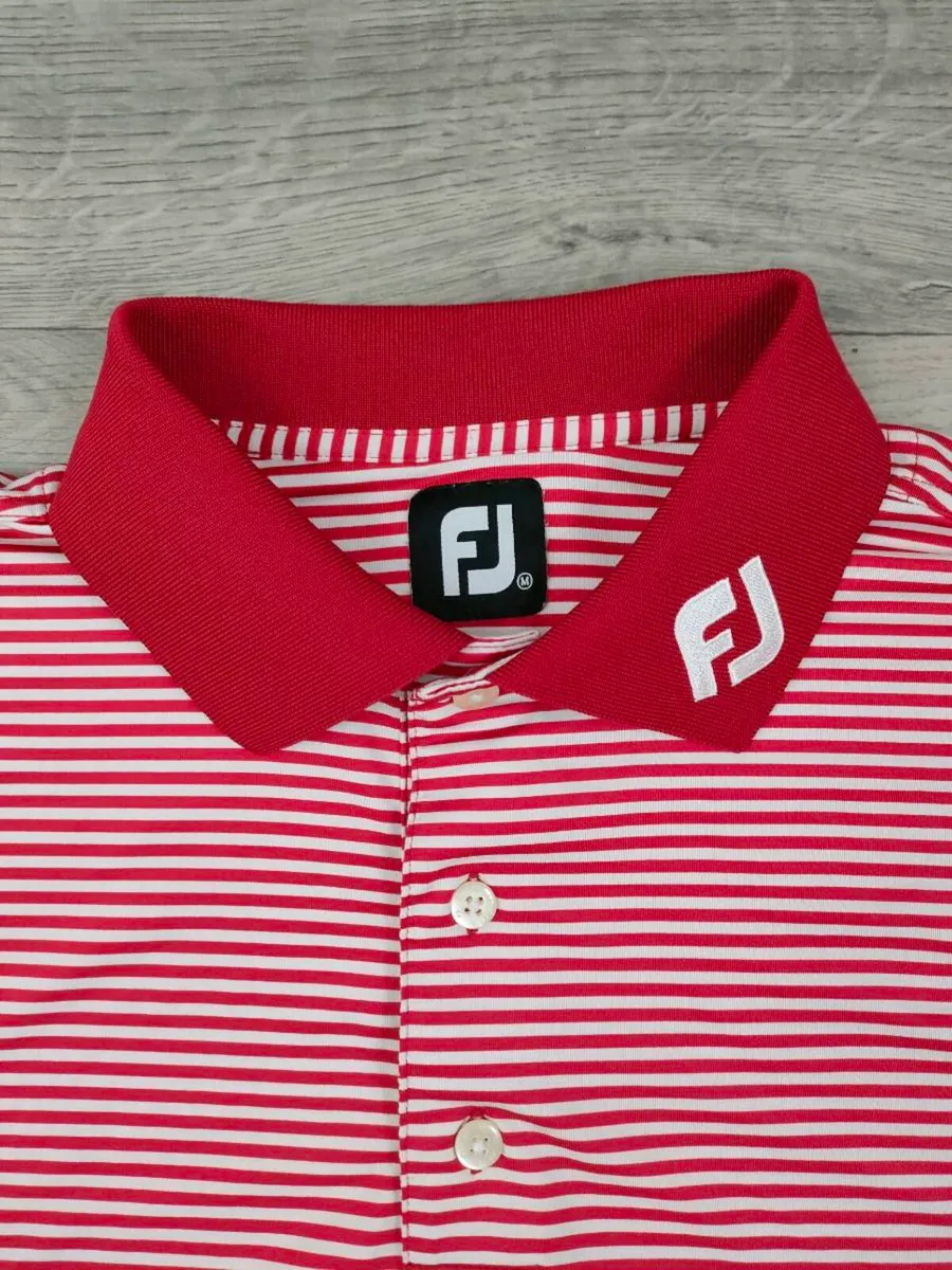 FootJoy FJ Golf Polo Shirt Mens Medium - Image 3