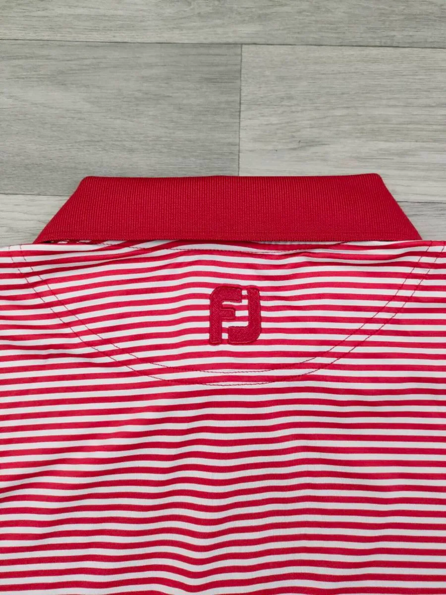 FootJoy FJ Golf Polo Shirt Mens Medium - Image 4