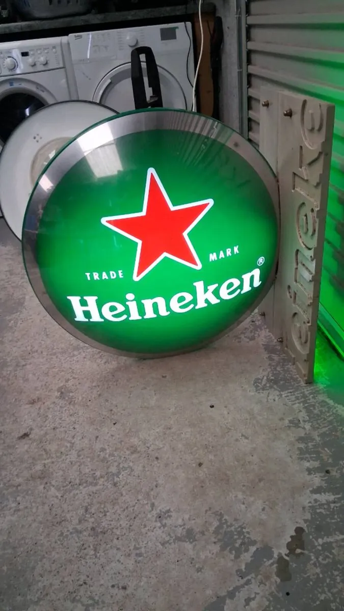 Heineken sign - Image 1