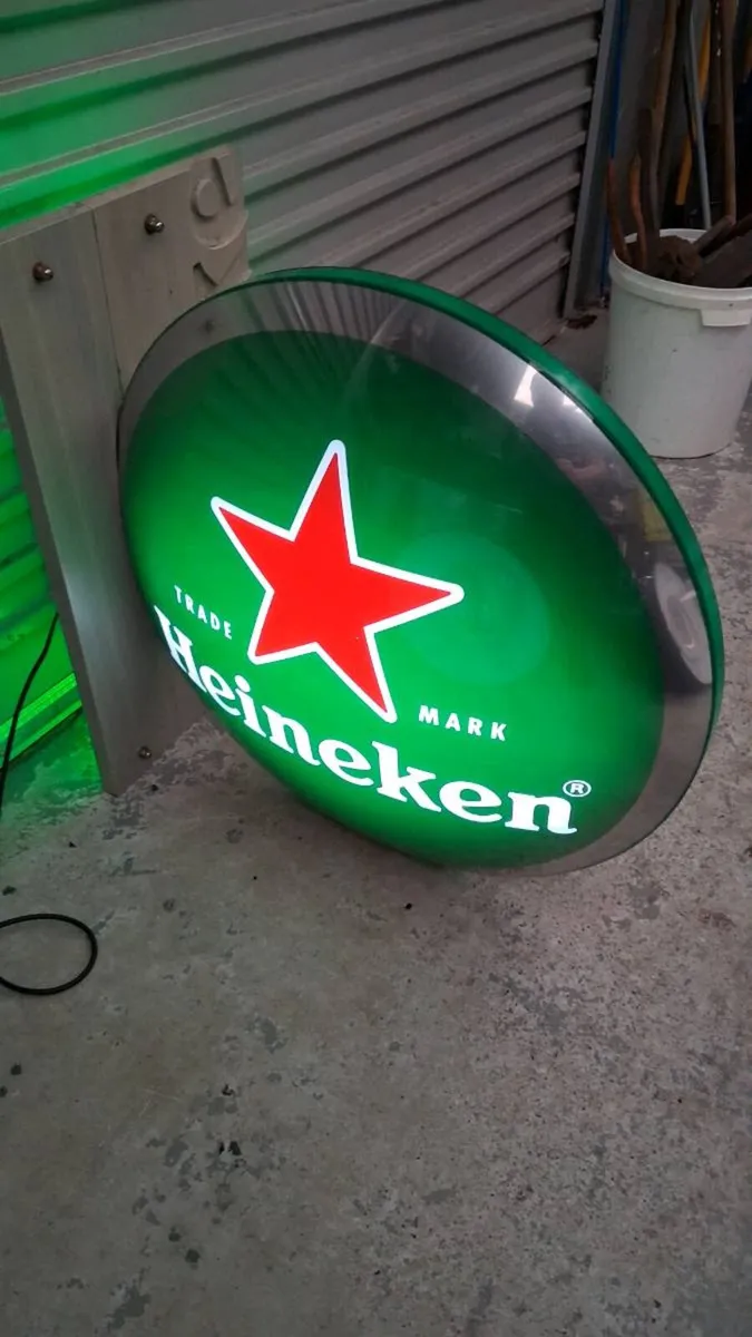 Heineken sign - Image 2