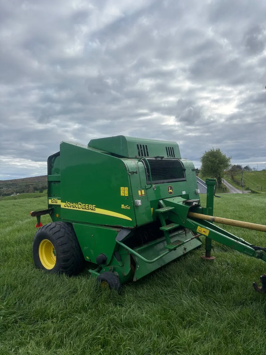 John deeere 578 round baler - Image 2