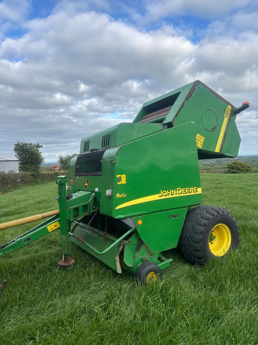 John deeere 578 round baler - Image 1