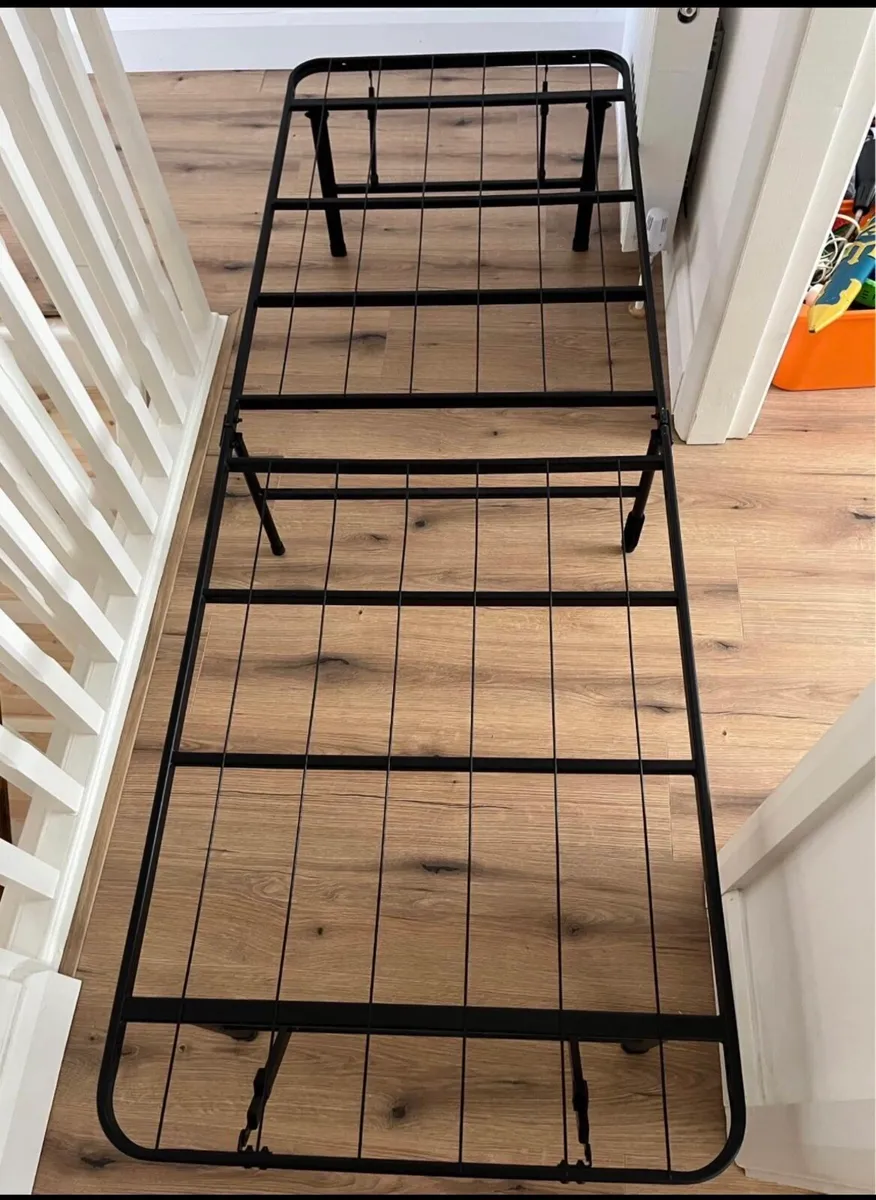 2 folding single bed frames - Image 2
