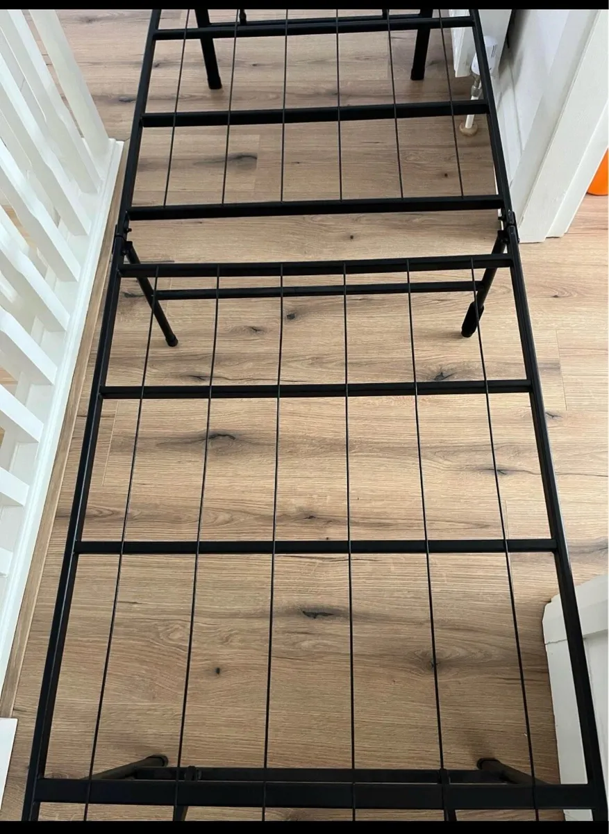 2 folding single bed frames - Image 3